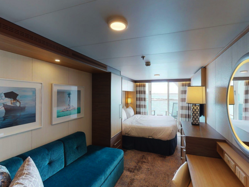 Connecting Ocean View Balcony